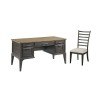Plank Road Farmstead Home Office Set (Charcoal)