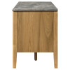 Bradley Grey and Natural Occasional Table Set