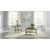 Bradley Grey and Natural Occasional Table Set