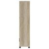 Sachin Distressed Pine Media Tower