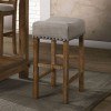 Martha II Counter Height Stool (Weathered Oak) (Set of 2)