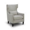 Davenport Upholstered Accent Chair (Porcelain)