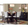 Daisy Counter Height Dining Set w/ White Chairs