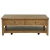 Payne Distressed Brown Lift Top Occasional Table Set
