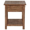Payne Distressed Brown Lift Top Occasional Table Set