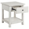 Payne Distressed White Lift Top Occasional Table Set