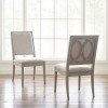 Cinema Upholstered Side Chair (Shadow Grey) (Set of 2)
