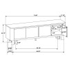 Trotter Brown 71 Inch TV Stand