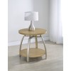 Dacre Greige End Table