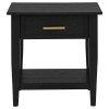 Lindenton Black End Table