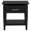 Lindenton Black End Table
