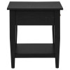 Lindenton Black End Table