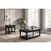 Lindenton Black Occasional Table Set