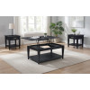 Lindenton Black Occasional Table Set