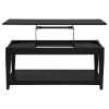 Lindenton Black Lift Top Coffee Table