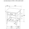 Lindenton Blonde End Table