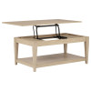 Lindenton Blonde Lift Top Coffee Table