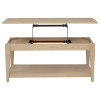 Lindenton Blonde Lift Top Coffee Table
