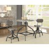 Fatima 3-Piece Adjustable Height Dining Set w/ Chairs