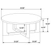 Kessler Light Oak Coffee Table