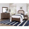 Bungalow Youth Upholstered Bedroom Set (Folkstone)