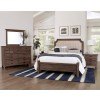 Bungalow Upholstered Bedroom Set (Folkstone)