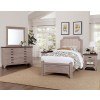 Bungalow Youth Upholstered Bedroom Set (Dover Grey)