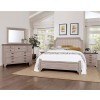 Bungalow Upholstered Bedroom Set (Dover Grey)