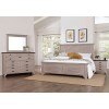Bungalow Mantel Bedroom Set (Dover Grey)