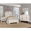 Bungalow Youth Upholstered Bedroom Set (Lattice)
