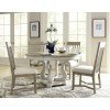 Litchfield Sussex Round Dining Room Set w/ Driftwood Chairs