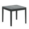 Grey and Black End Table