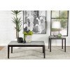Grey and Black Occasional Table Set
