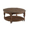 Weatherford Bolton Round Cocktail Table (Grey Heather)
