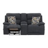 Joya Galaxy Power Reclining Living Room Set w/ Power Headrests, CR3 Heat and Massage