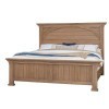Vista Mansion Bed (Natural Oak)