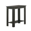 Peirce Chairside Table (Charcoal)