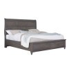 Vista Sleigh Storage Bed (Grey Oak)