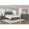Vista Sleigh Bedroom Set (Grey Oak)