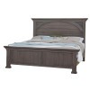 Vista Mansion Bed (Grey Oak)