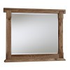 Yellowstone American Dovetail Mirror (Chestnut Natural)