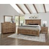 Yellowstone American Dovetail Bedroom Set (Chestnut Natural)