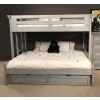 Stonebrook Twin over Full Bunk Bed (Antique Gray)