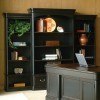 Louis Philippe Executive Bookcase Wall