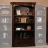 Old World Walnut Executive Bookcase