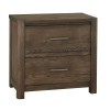 Crafted Oak Nightstand (Aged Grey)