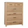 Crafted Oak Chest (Bleached White)