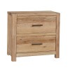 Crafted Oak Nightstand (Bleached White)