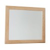 Crafted Oak Landscape Mirror (Bleached White)