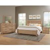 Crafted Oak Ben's Poster Bedroom Set (Bleached White)